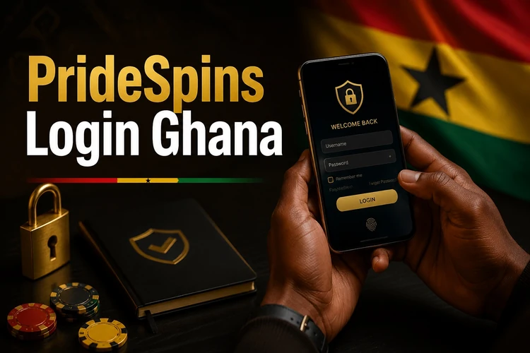 PrideSpins Login Ghana