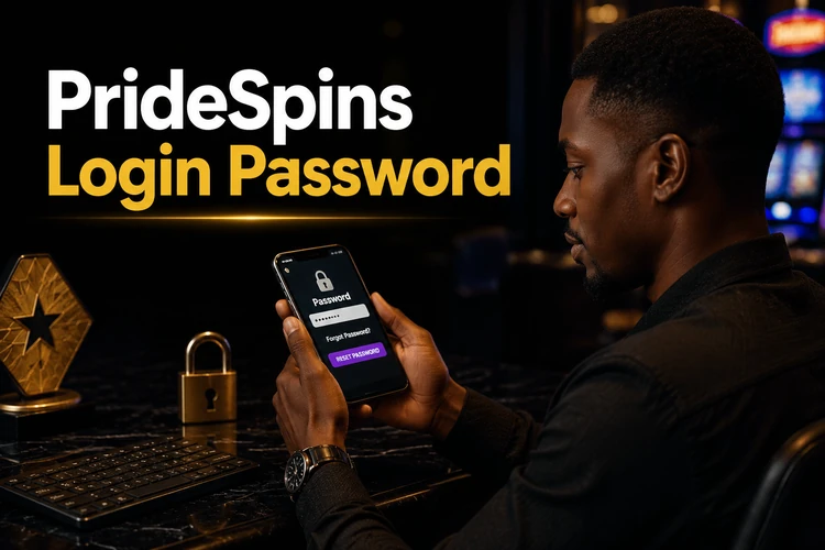 PrideSpins Login Password